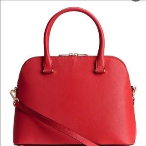 Trendy Red H&M Crossbody Satchel